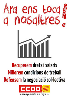 Les negociacions del conveni col·lectiu dels ensenyaments no reglats de Catalunya.