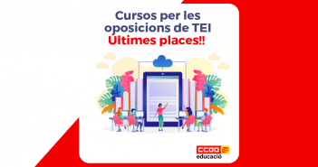 Cursos per la preparació del concurs oposició a TEI: ÚLTIMES PLACES!!