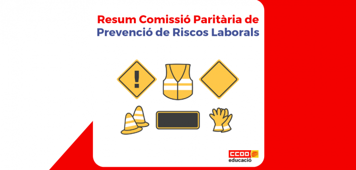 Resum Comissió Paritària de Prevenció de Riscos Laborals